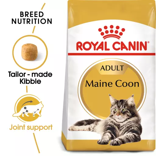 Royal Canin Maine Coon Adult 400gr Dry Makanan Kucing Dewasa - Feline Breed Nutrition